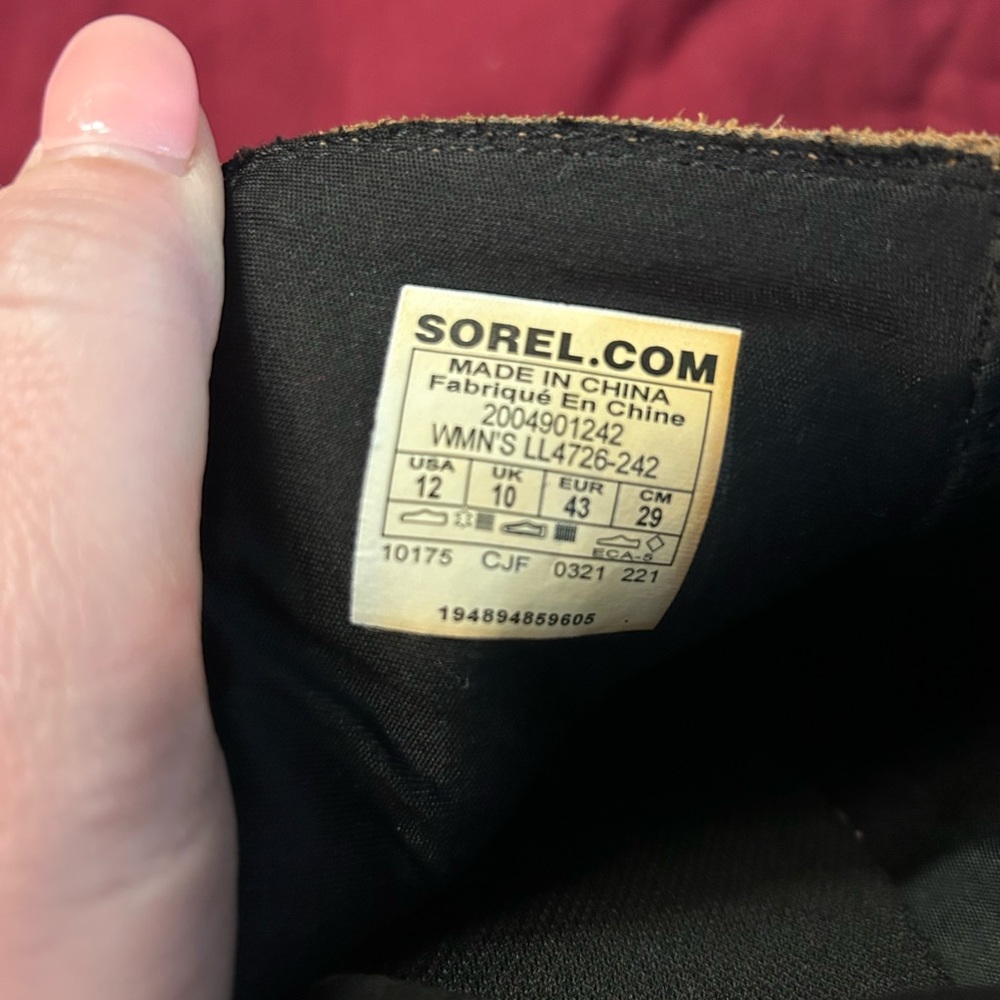 Sorel Eve Women's Tan Ankle Boots - Picture 4 of 4